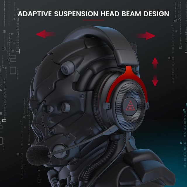 Detalle 2 de EKSA E900 Wired Gaming Headset 50mm