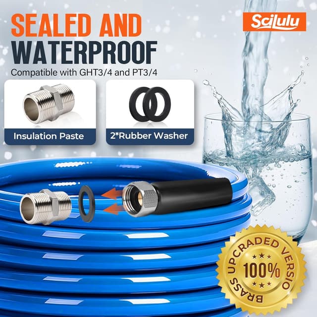 Thumbnail 5 de Scilulu 75FT Heated Water Hose for RV
