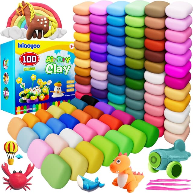 Imagen de Ixiaoyoo Air Dry Clay 100 Colors en OfertitasTOP