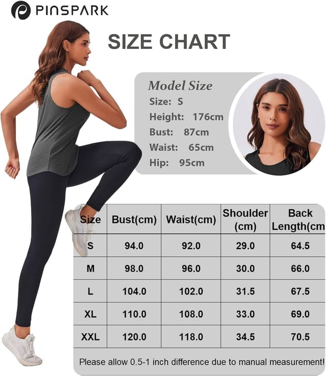 Detalle 2 de PINSPARK top yoga doppio racerback