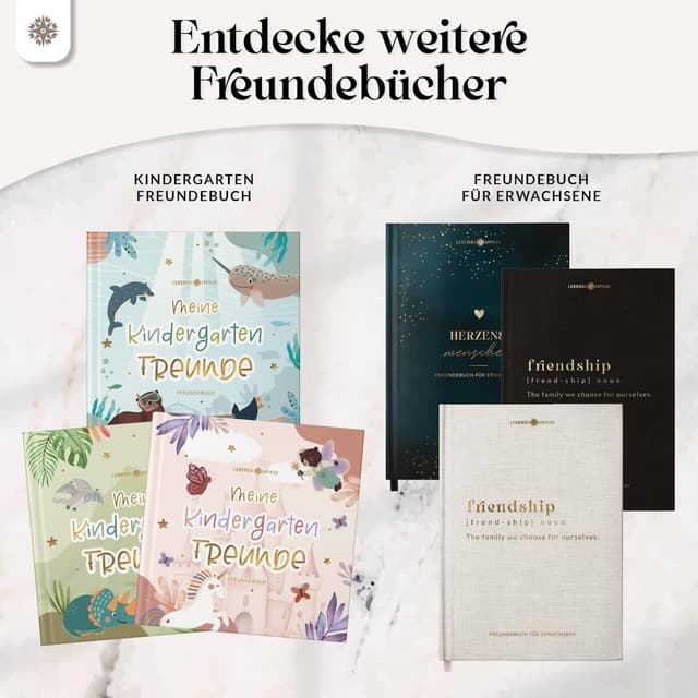 Thumbnail 6 de Lebenskompass Freundebuch Schule Ocean