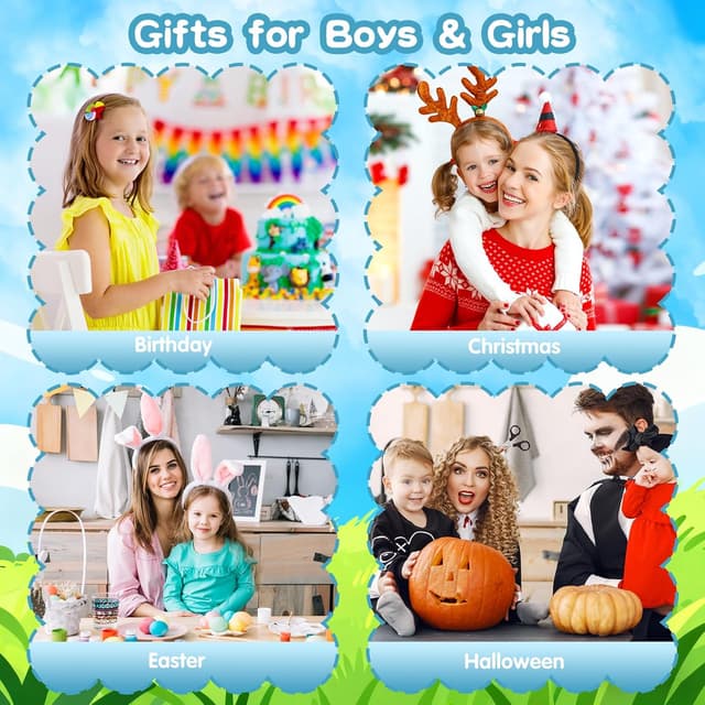 Thumbnail 5 de Montessori Magnetic Wooden Train Set for Age 1+ 🚂