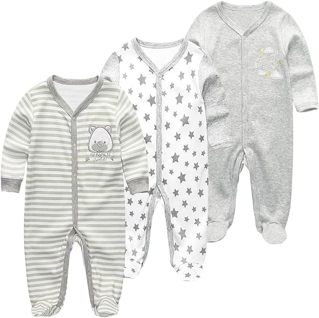 Detalle de Chamie Sleepsuits Rompers Long Sleeve