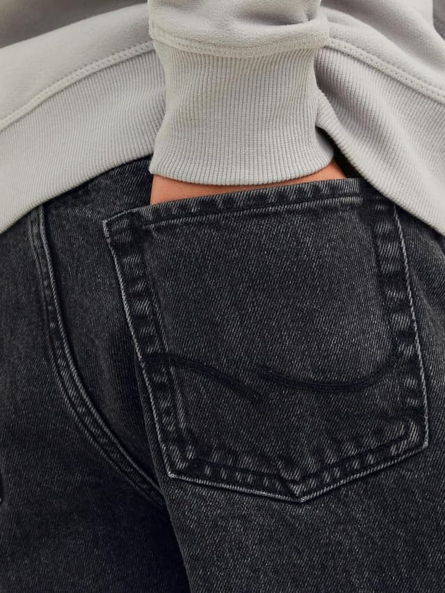 Detalle de Jeans Junior Jack & Jones Baggy Fit JJIALEX in tessuto leggero e traspirante