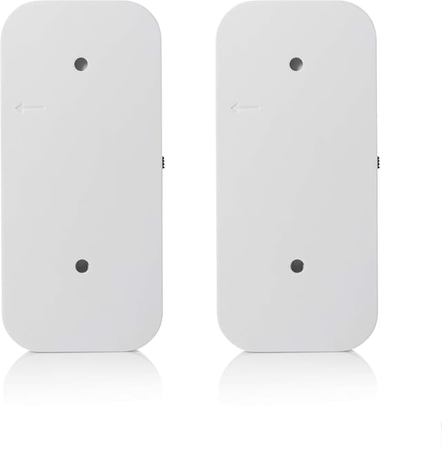 Detalle de Smartwares SMA-40952 Glasbruch-Sensor mit 90 dB Alarm – 2er-Set, kabellos per Batterie
