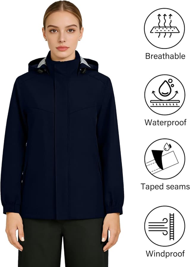 Thumbnail 2 de iCreek Rain Suit 5000mm Waterproof Jacket Pants 🌧