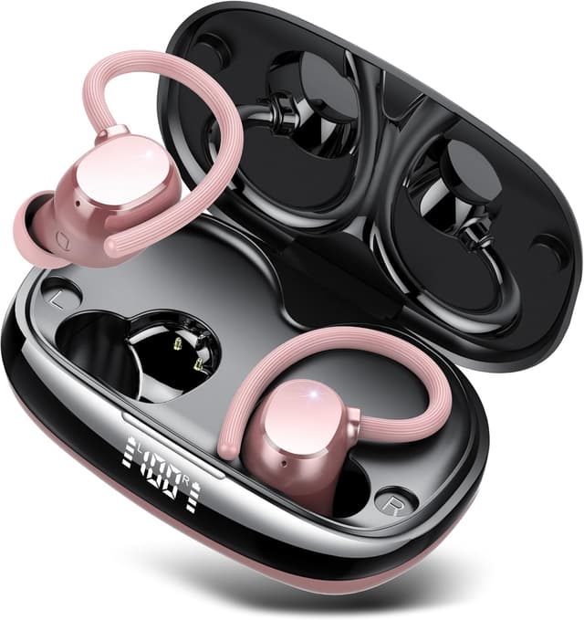 Detalle de 2026 Wireless Earbuds Bluetooth 5.4, 80H battery