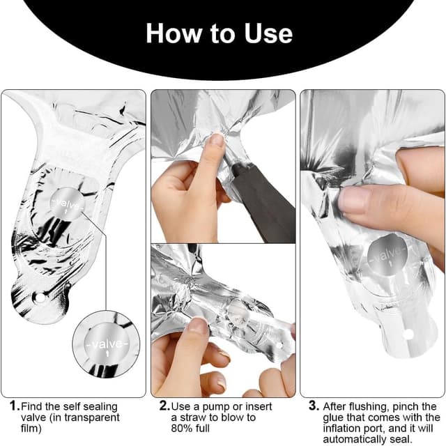 Thumbnail 3 de AOOSU Globo 3 Plata 101 cm