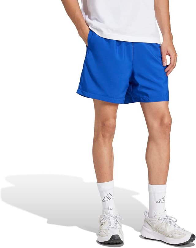 Detalle 2 de adidas Herren Essentials Small Logo Chelsea – Jersey-Hose mit Kordelzug