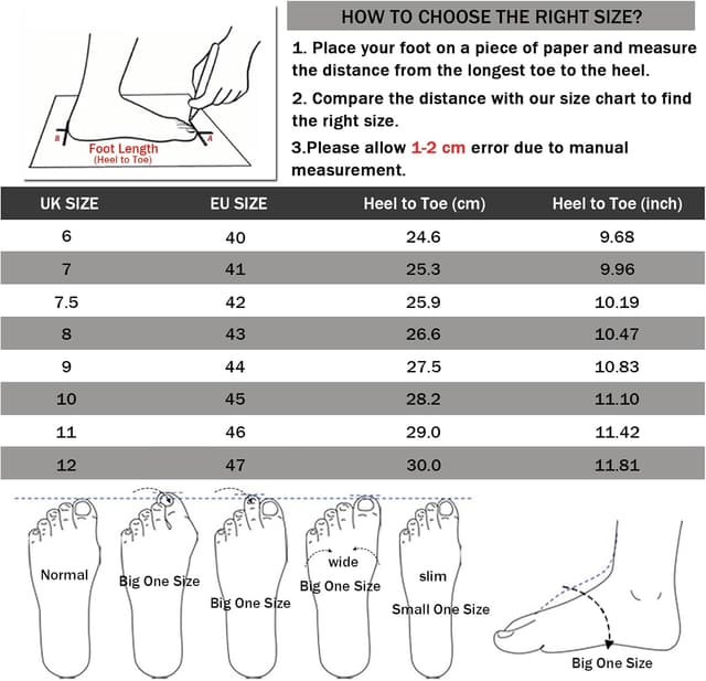 Thumbnail 6 de Solamni Men’s Golf Shoes Waterproof Spikeless Trainers – Anti-slip Outdoor Casual Golf Footwear