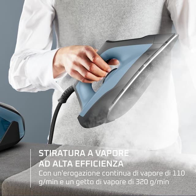 Detalle de Rowenta Force Pro 300 VR5431F0: ferro a caldaia ad alta pressione con stiratura rapida