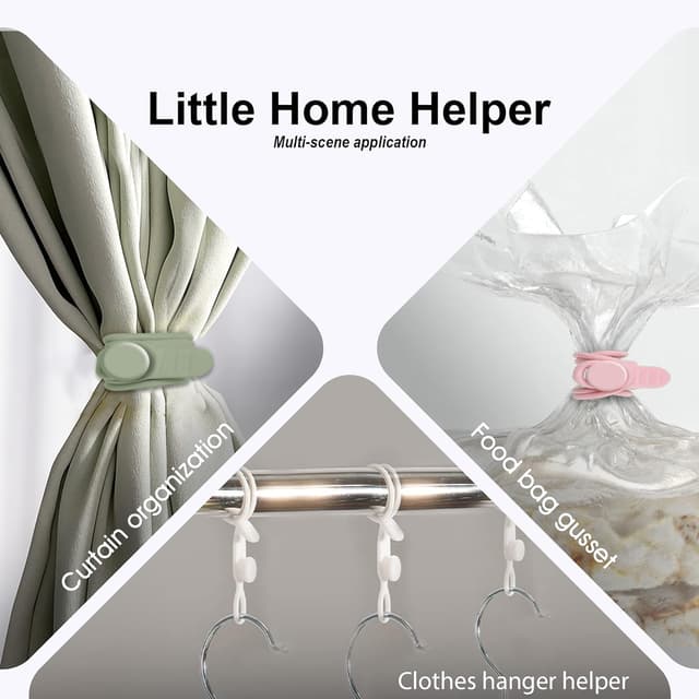 Thumbnail 5 de Nearockle 24Pcs Silicone Cable Straps 4.2-Inch