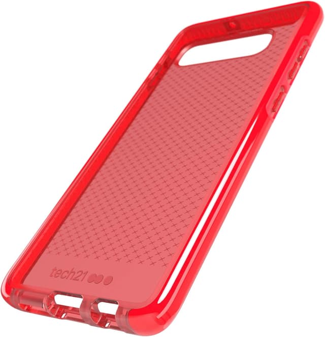 Thumbnail 6 de Tech21 Evo Check Schutzhülle Galaxy S10+ Hellrot