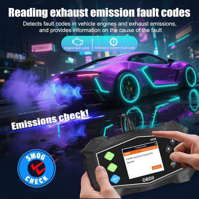 Detalle 1 de Veooneen OBD2 Scanner 1996+ Code Reader