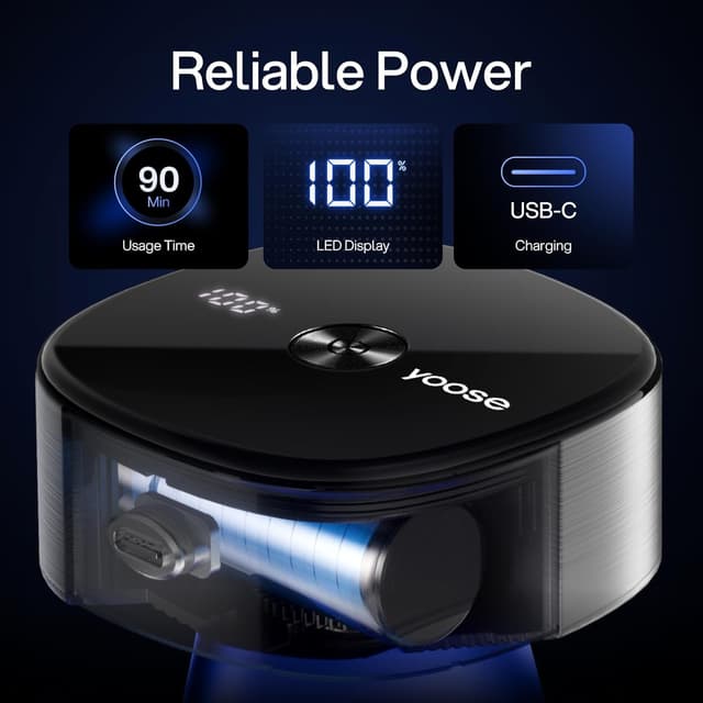 Detalle 1 de yoose H5 Head Shaver 90‑Min Runtime