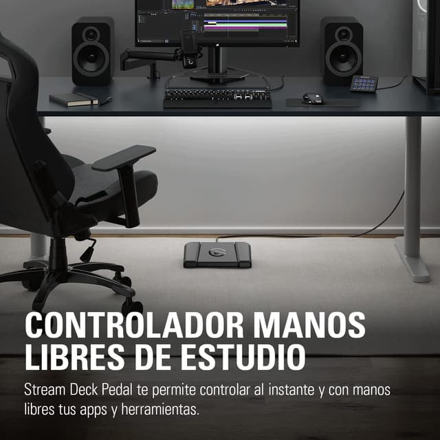 Detalle 2 de Elgato Stream Deck Pedal controlador manos libres