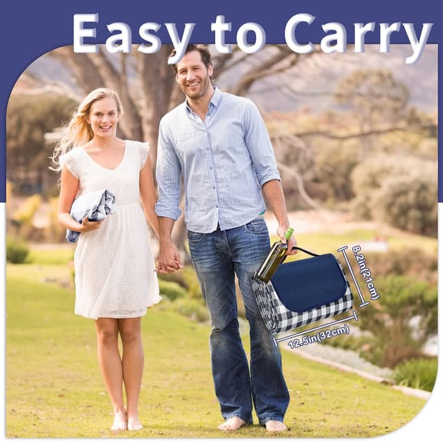 Thumbnail 4 de Habaylin Picnic Blanket 200 x 200 cm