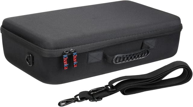 Detalle 2 de Khanka hard EVA travel case for Meta Quest 3S / Quest 2 / Quest (case only) — shoulder strap storage bag