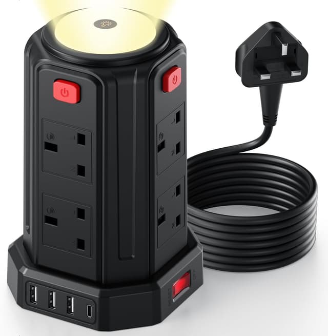 Imagen de Tower Extension Lead 3M 13A en OfertitasTOP