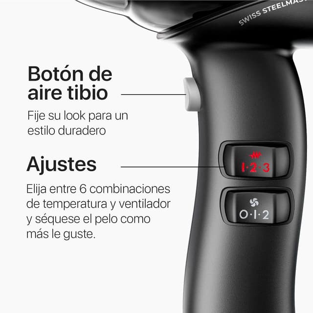 Thumbnail 4 de Valera Swiss Steel Master Light, Secador Profesional 2100W ⚡