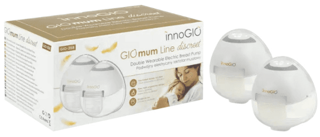 Detalle de InnoGIO GIOmum Line Sacaleches Doble Eléctrico Portátil