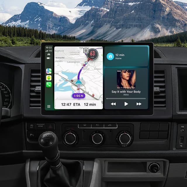 Detalle de ACAVICA 13.1” QLED Sat Nav Android 15 Car Radio for VW Transporter T6 (2016–2021)