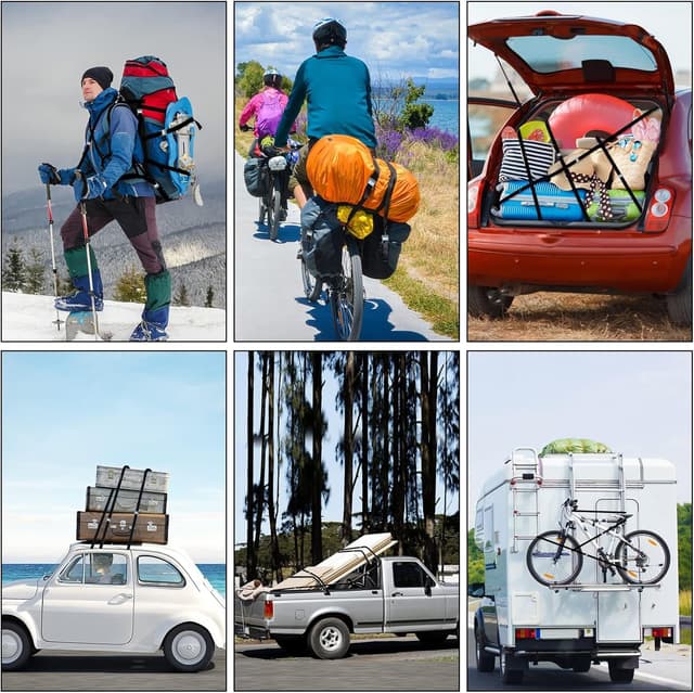 Thumbnail 5 de URAQT 10 Pz Cinghie di Tensione 0,5 m 500 kg