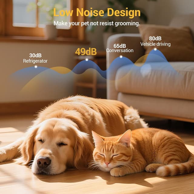 Thumbnail 5 de KAEFUYS Hundeschermaschine 2000 mAh