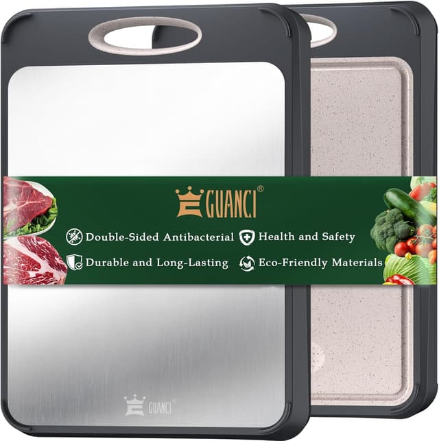 Imagen de GUANCI 16”x11” Stainless Steel Cutting Board en OfertitasTOP