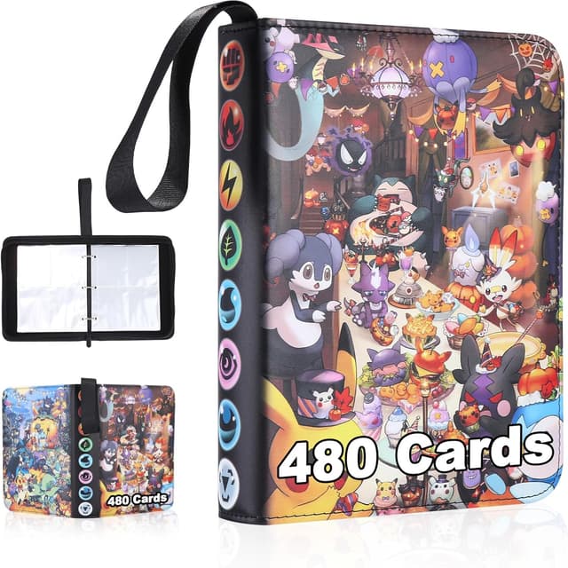 Detalle de Sammelalbum für Pokemon Karten 480 Taschen