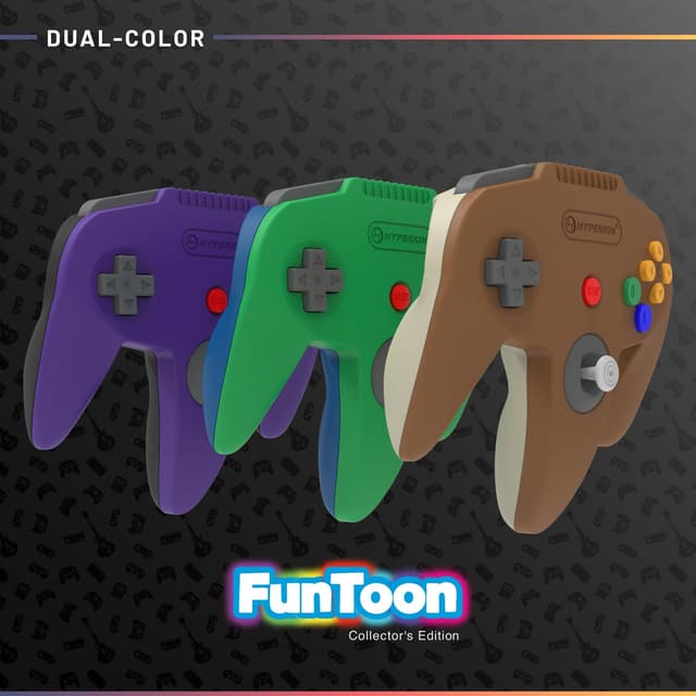 Thumbnail 6 de Hyperkin Captain Controller for N64 — Wired Retro-Style Gamepad with 10 ft Cable