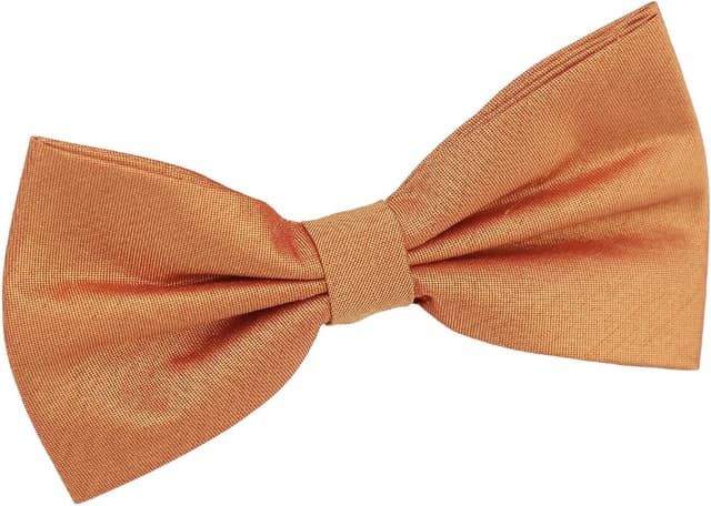 Detalle de DQT Plain Shantung Wedding Tuxedo Pre-Tied Bow Tie for Men