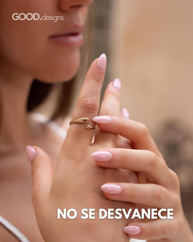 Thumbnail 2 de Anillo ajustable en acero inoxidable 18K