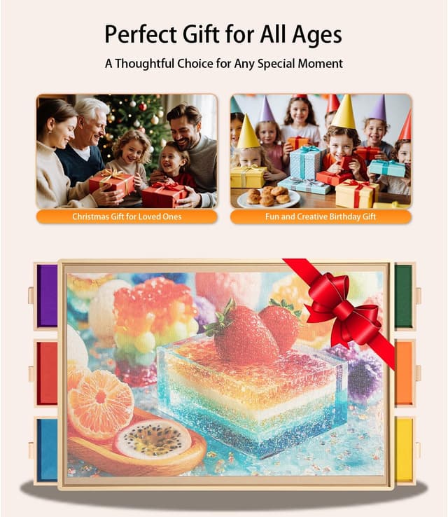 Thumbnail 6 de JOIN&JOY 1500 Piece Puzzle Board Pro 34" x 25