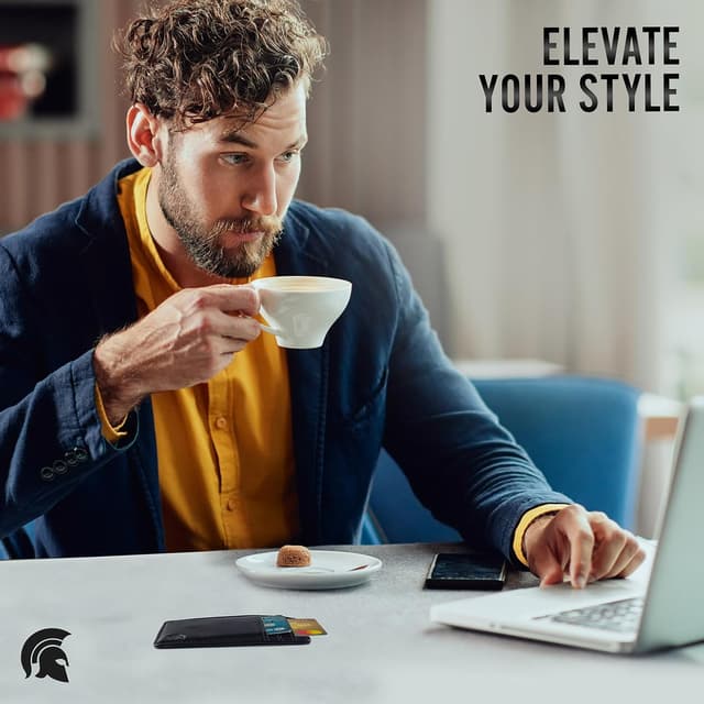 Thumbnail 6 de POWR Mens Wallet Slim RFID 7 cards