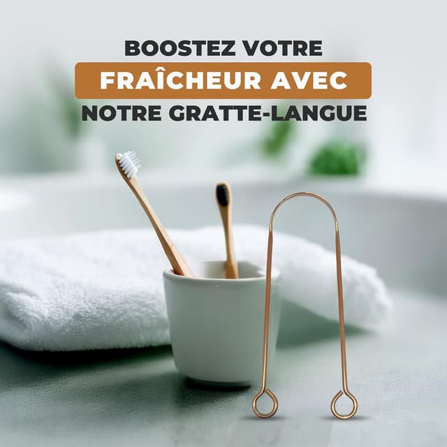 Detalle de Cuivre HOKIN gratte-langue 100% cuivre