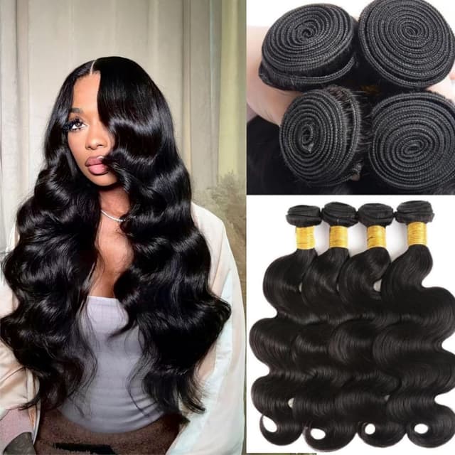 Imagen de RLNNRS 12A Body Wave 16-22 Inch 4 Bundles en OfertitasTOP