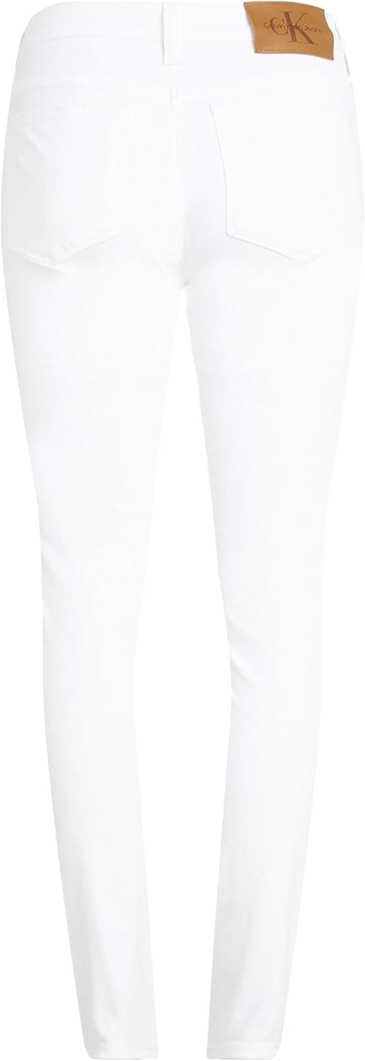 Detalle 2 de Calvin Klein Donna Jeans Mid Rise Skinny Fit a 5 tasche