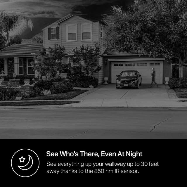 Detalle 1 de Kasa Smart Video Doorbell Camera Hardwired (KD110) with Chime, 2K, Night Vision, 2-Way Audio