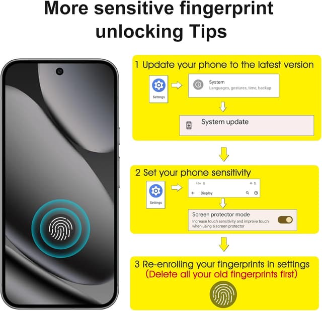 Thumbnail 2 de SPARIN Pixel 10 Pro XL Panzer Glas 9H
