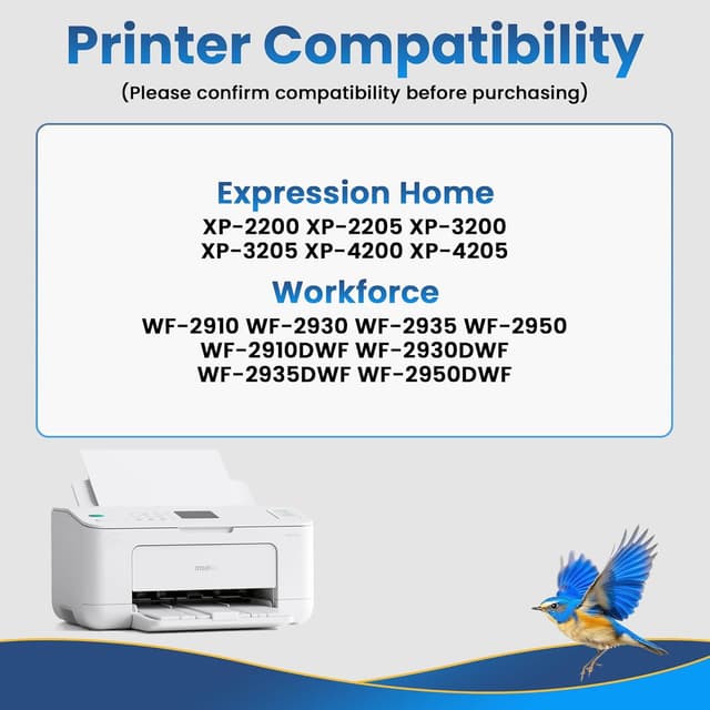 Detalle 2 de Jhaan kompatible Druckerpatronen 604XL (10er-Pack) für Epson 604 – für XP- & Workforce-Serie