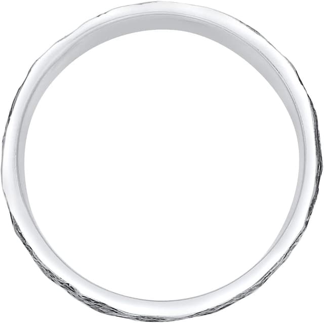 Detalle de Kuzzoi Herrenring Massiv, 10 mm, 925 Sterling Silber im Used Look (Ringgröße 60–66)