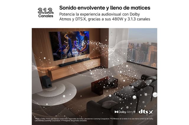 Thumbnail 4 de LG S80TY 480W barra de sonido