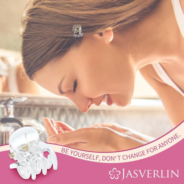 Thumbnail 4 de JASVERLIN Kleine Haarspangen Tiny Claw Clips