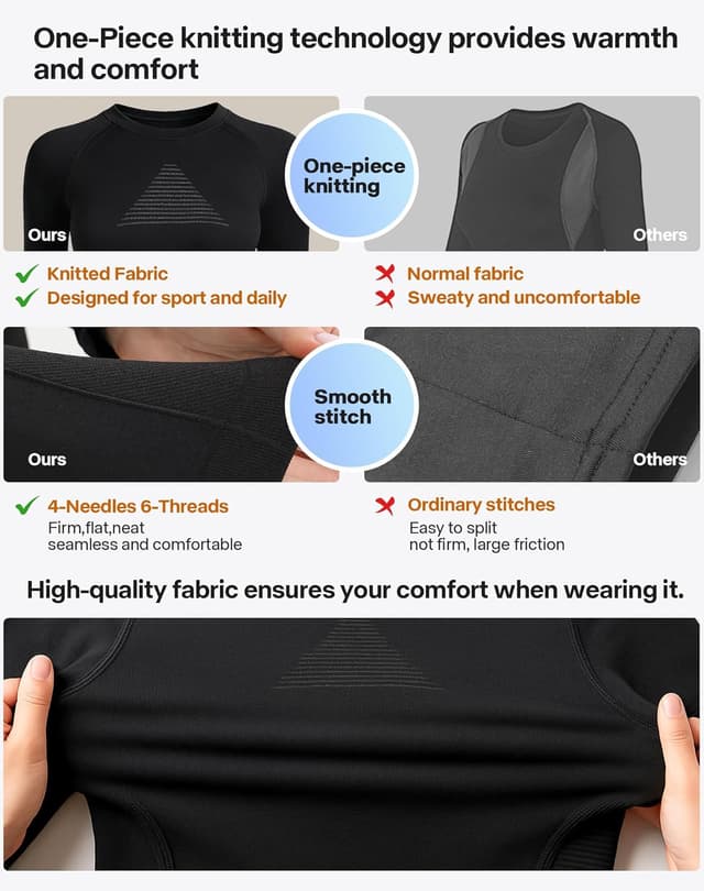 Thumbnail 2 de EIISSION Thermounterwäsche Damen Extra Warm