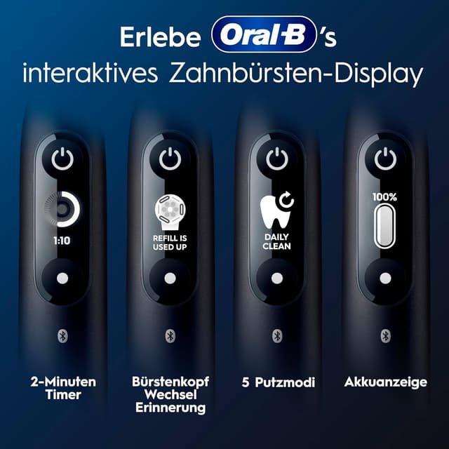 Thumbnail 4 de Oral-B iO Series 6 Plus Elektrische Zahnbürste 3er-Set