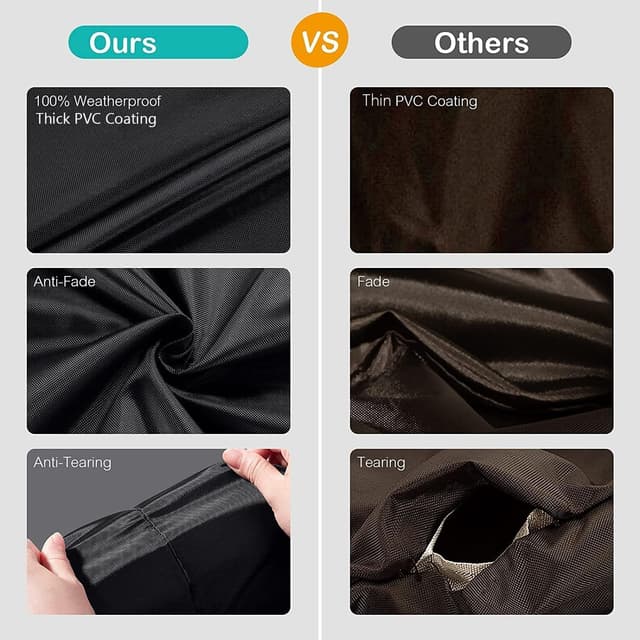 Thumbnail 3 de Gas Barbecue Cover 165x61x112cm for Outdoor BBQ Protection 🛡