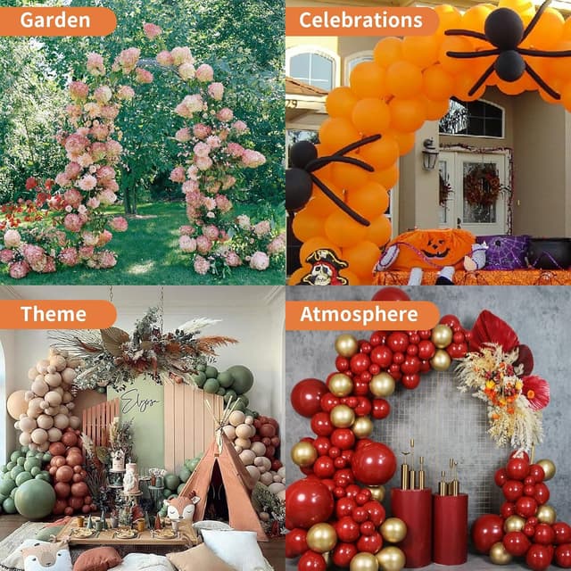 Thumbnail 6 de Mr. Ton Arche de Mariage – arche de jardin/pérgola pour intérieur et extérieur, 240 cm de haut x 140 cm de large