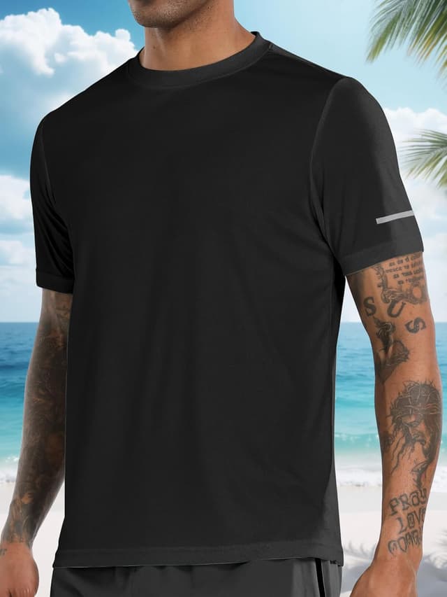 Detalle 2 de Men's Rash Guard UPF 50+ Swim Shirt