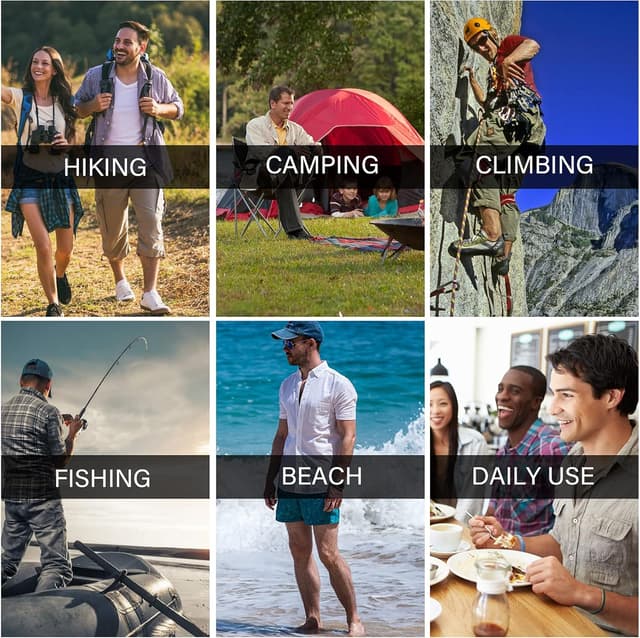 Thumbnail 6 de yeyity Outdoor Langarm Staffel Safari Hemd UPF50 UV Schutz Funktionshemd für Wandern